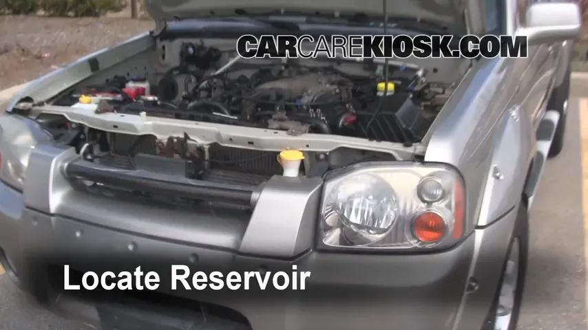 2001 Nissan Frontier SE 3.3L V6 Crew Cab Pickup (4 Door) Windshield Washer Fluid Add Fluid